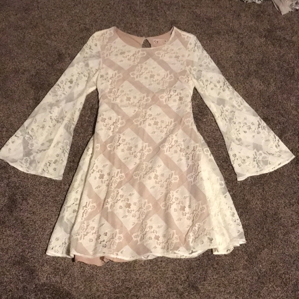 White Lace Summer Dress